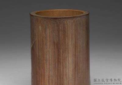 图片[2]-Carved bamboo brush holder depicting human figures, Qing dynasty (1644-1911)-China Archive